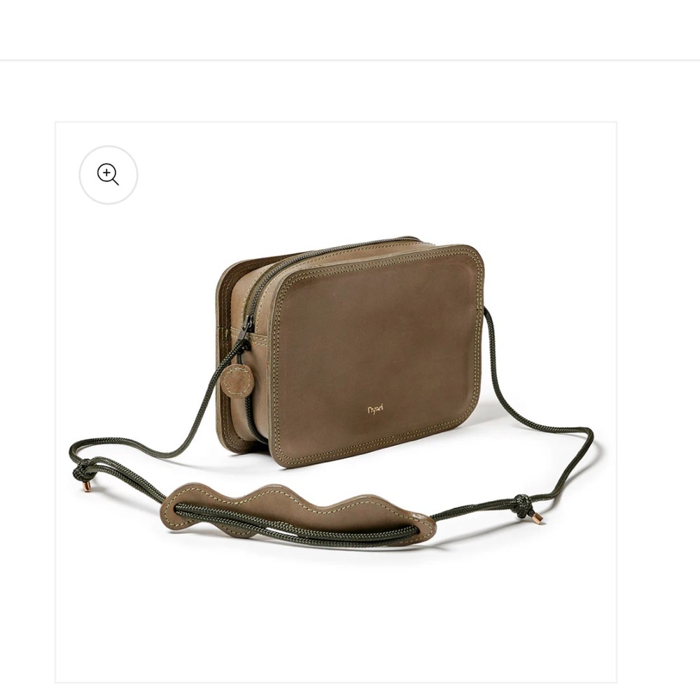 Project Dyad the Box - Olive crossbody bag